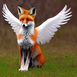 Fox with wings