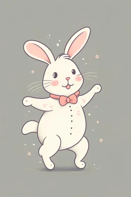 dancing bunny