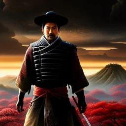 Ultra detailed fullbody Portrait in oil on canvas of Ghost Of Tsushima scenery,intense stare,extremely detailed digital painting, extremely detailed face,crystal clear Big eyes, mystical colors ,perfectly centered image, perfect composition, rim light, beautiful lighting,masterpiece,8k, stunning scene, raytracing, anatomically correct, in the style of robert e howard and Ken Kelley and Ohrai Noriyoshi and Simon Bisley and tomzj1