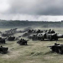 There goes the siren that warns of the air raid Then comes the sound of the guns sending flak Out for the scramble, we've got to get airborne Got to get up for the coming attack