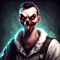 pp goose horror gaming style with the pseudo "Kalypige"