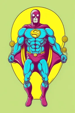 Human Kidney organ superhero