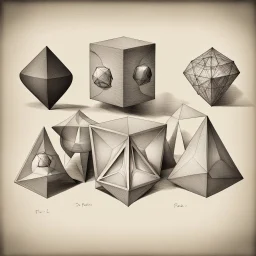 The five platonic solids