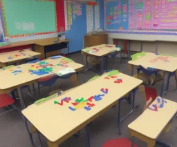 Alphabet attacking classroom