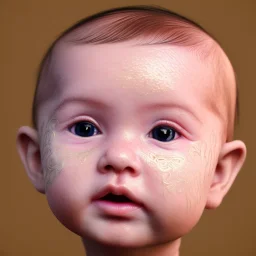 3d cute baby, beautiful rich, shiny, intricate, gorgeous, ultrafine detail, hyperrealism, trending , sharp focus, intricate details, highly detailed, glowing, glitter,8k, golden, white