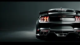 mustang BRABUS ROCKET bodykit, rear view, desktop wallpaper, 4K, Cinematic