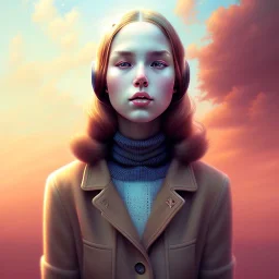 girl portrait, Cyril Rolando:1.2 Norman Rockwell:1.25 Steve Henderson:1.3 Albert Lynch:0.8 Alphonse Mucha:0.5