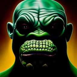 Ultra detailed fullbody Portrait in oil on canvas of Killer croc Villain,extremely detailed digital painting, extremely detailed face,crystal clear Big eyes, mystical colors ,perfectly centered image, perfect composition, rim light, beautiful lighting,masterpiece,8k, stunning scene, raytracing, anatomically correct, in the style of Bryanzap and uncannyknack and Ohrai Noriyoshi and Simon Bisley and tomzj1