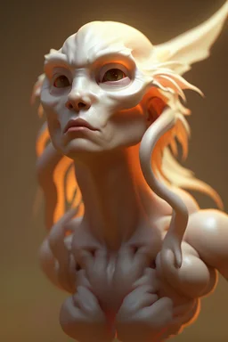 Sun creature, wlop，soft light atmosphere，trending on cgsociety and blender unreal engine，8k, hdr，light effect，rtx on，-h 768