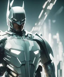 batman, white suit, full body close up, soft light atmosphere, light effect，vaporwave colorful, concept art, smooth, extremely sharp detail, finely tuned detail, ultra high definition, 8 k, unreal engine 5, ultra sharp focus