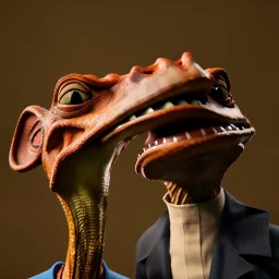 jarjar binks as mayor with tophat