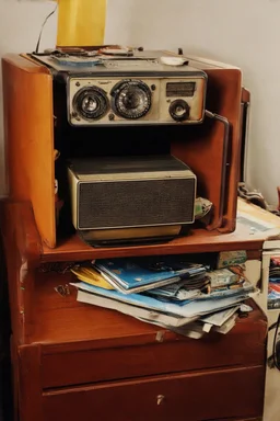 Very old stuff in a room, nostalgia, '900