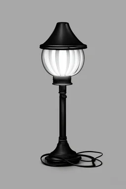 lamp with plug black png