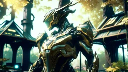 An incredible ultra advanced warframe with plenty of sophisticated gadgets with the whole and full body full armor with ultra sophisticated machine compagnon ultra high resolution and details with maximum ratings and frames possible and by the most advanced camera lenses