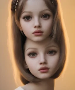 a realistic full face portrait of beautiful young and cute russian lolita girl, adorable, seductive and sexy looking, slight smile, intricate, elegant, highly detailed eyes, 8k, sharp focus, portrait photography of an ethereal beautiful Ancient Nymphe, Fire theme art, Dark moody night atmosphere, 8K, close-up face, anatomically perfect face, ignore NSFW,magic,forest,