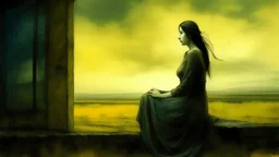 woman. Alex Maleev