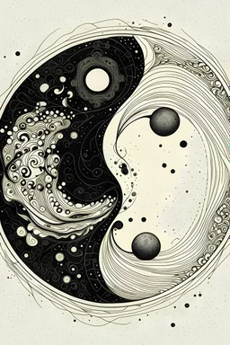 yin yang ilustration