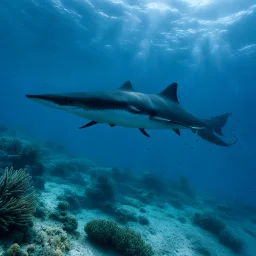 attacking squale shark in Pericolo Negli Abissi (VSCUBA scenes by ailati and Liberati)