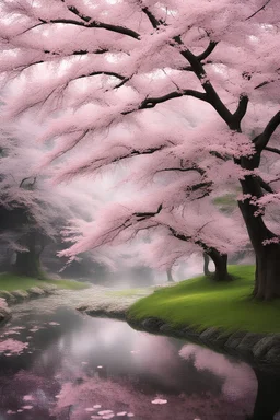 Haiku: Under the sakura, Whispers of pink and white bloom, Nature's quiet song. Petals fall like snow, Carpeting the ground below, In spring's fleeting glow. Each blossom a tale, Of cycles old and reborn, Beauty brief, yet eternal. As the seasons turn, Sakura's grace reminds us, Life's fleeting, cherish it.