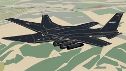 Northrop Grumman B-2 Spirit, vector art