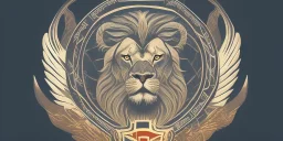 take the logo from shield but instead of an eagle make it a lion