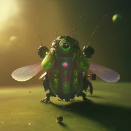 Firefly on nature, ultra realistic, ultra highly detailed, shiny, smooth, studio quality, octane render, ambient lighting, polaroid,--ar 1:1 --v4