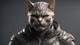 cat man, fine rendering, high detail, 8K, man