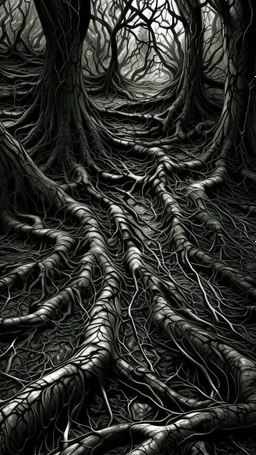 black vein, human veins, mixing together a lot of them, like a forest, big and small veins a lot of them