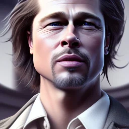 Full body, 3d render, Brad pitt 1800's men style, 1800's hair style, 1800's men clothes style,cleaning house, hyper realistic, octane render, unreal engine 5, 8k, palace background, uhd