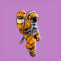 astrounaut fist up