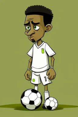 Nicholas Jackson Footballer cartoon 2d