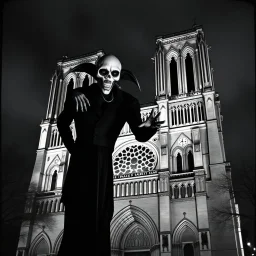 Nosferatu at Notre Dame.
