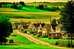 rural american town