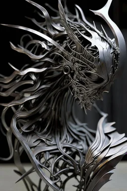 Metal sculpting without the details.