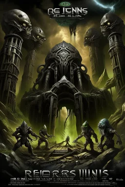 Aliens around metal epic Echo of Ruins