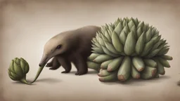 You dream that you have been assigned to care for an anteater and an artichoke