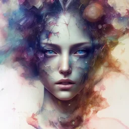 photorealistic earth, watercolor illustration by <agnes cecile> <Yoji Shinkawa>, natural tones, ornate and intricate detail , soft smooth lighting, soft pastel colors,