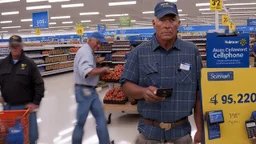 try "suspicious farmer buying cellphones at walmart"