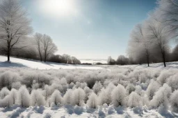 city, ice, sunny day, trees, flowers, gary numan influence