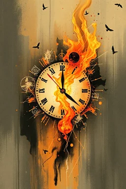 The delay in time and power to proximity abstract symbolism