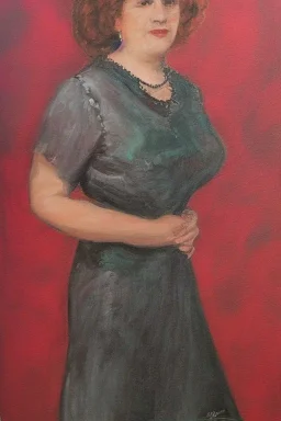 Portrait lady, full body shot, full-color medium shot Dollette