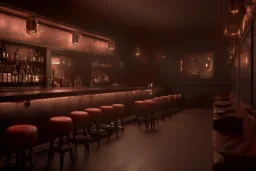 Alone in the bar