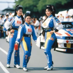 Early 90s Japanese Race Queens