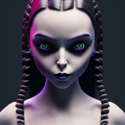 wednesday addams, hyper detail, octane render, unreal engine 5, 8k resolation