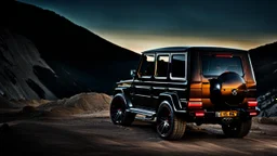 Lamborghini G-Class, desktop wallpaper, 4K, Cinematic, rear view