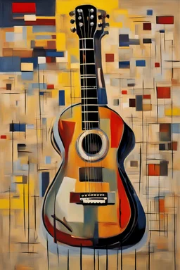 As My Guitar Gently Weeps; Contemporary; Bauhaus; Neo-Expressionism