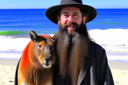 A rabbi that is Half kangaroo, half sea lion