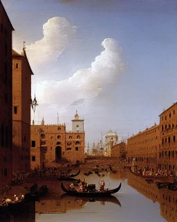 A canaletto painting