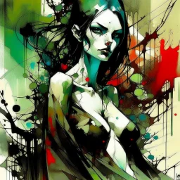 woman / Fantasy . / Alex Maleev