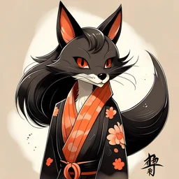 girl kitsune black